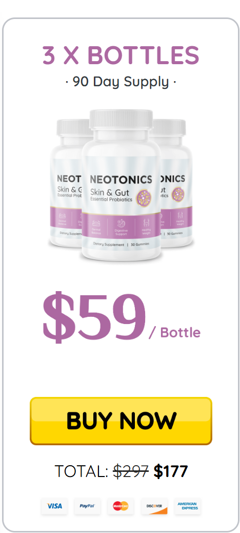Neotonics three bottles order