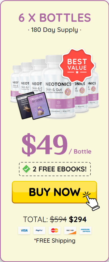 Neotonics 6 bottles
